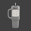 Mindfulness Meditation Insulated Travel Mug 40 oz.
