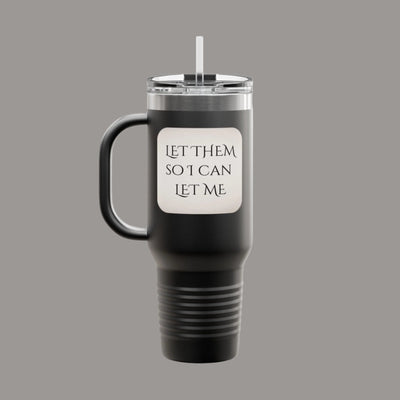 Mindfulness Meditation Insulated Travel Mug 40 oz.