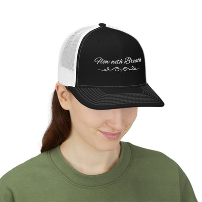 Yoga Flow Trucker Cap (Embroidered)