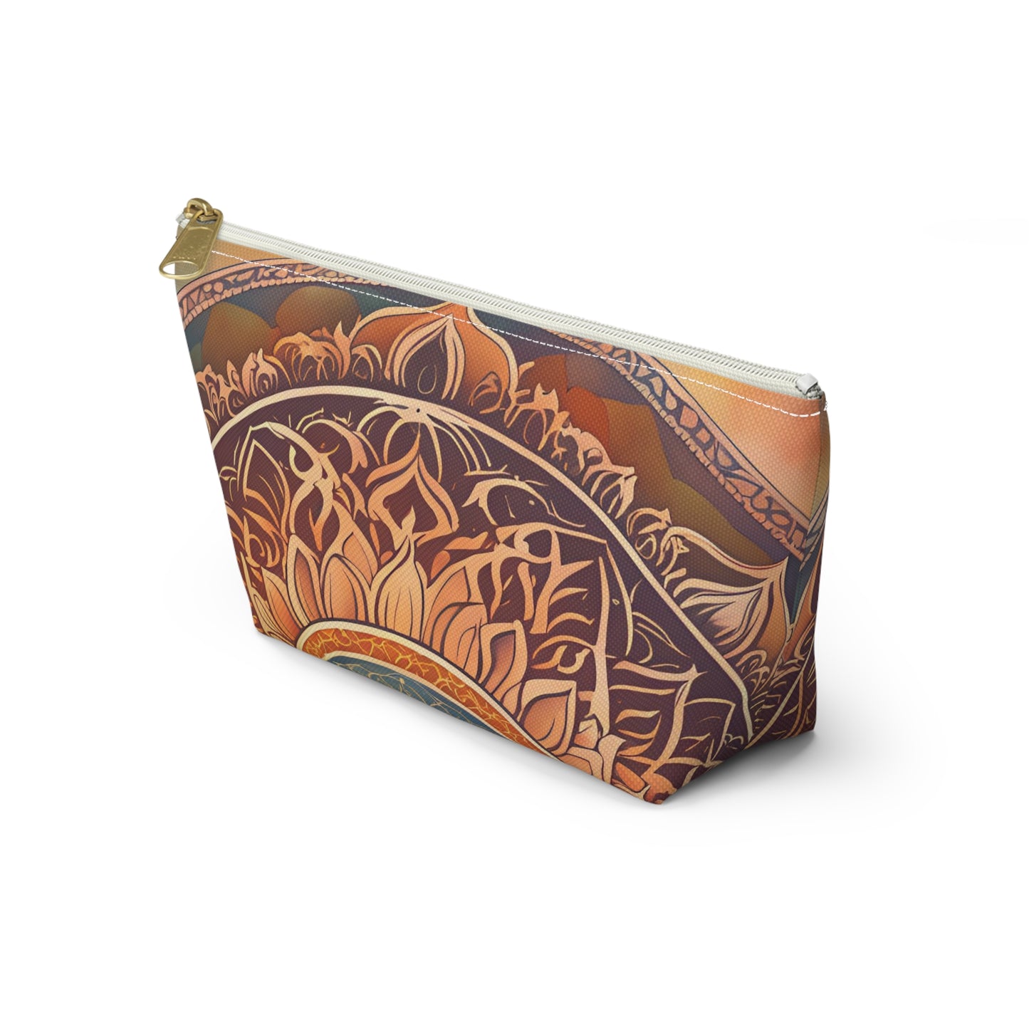 Accessory Pouch - Inspirational Fire Sunflower Design