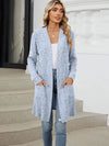 Open Front Long Sleeve Cardigan