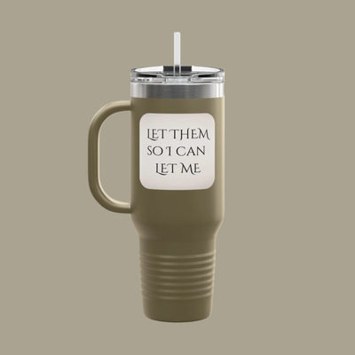 Mindfulness Meditation Insulated Travel Mug 40 oz.