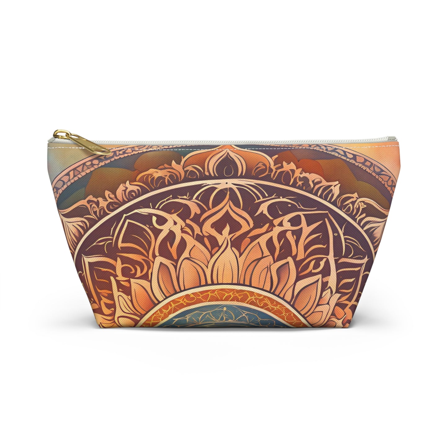 Accessory Pouch - Inspirational Fire Sunflower Design