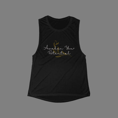 Awaken Your Potential Muscle Tank - Empowering Fitness Apparel
