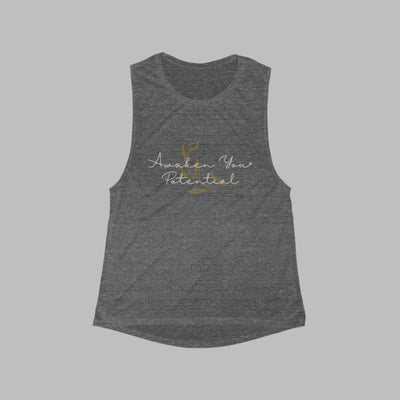 Awaken Your Potential Muscle Tank - Empowering Fitness Apparel