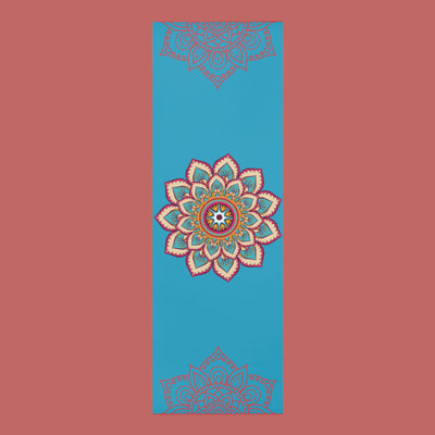 Spiritual Inspiration Mandala in Turquoise Color