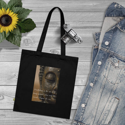 Buddha Organic Cotton Tote Bag