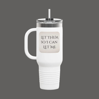 Mindfulness Meditation Insulated Travel Mug 40 oz.