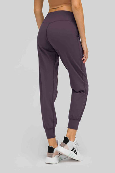 Millennia Wide Waistband Slant Pocket Pants