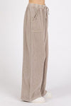 Mittoshop Lace Trim Detail Elastic Waist Cotton Gauze Pants
